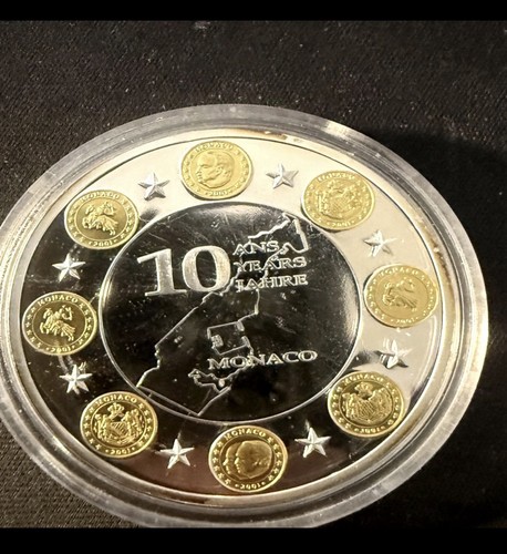 Gedenkmedaille jahre euro - 10,