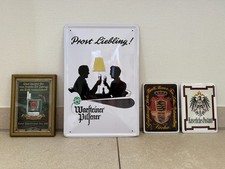 Sammlung Schilder, Bild, Emaille, 500 Jahre Post, Tabak, Brauerei Sammler *rar*