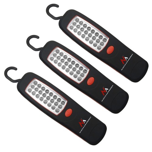 Werkstatt led lampe haken - 3x,