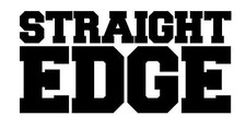 STRAIGHT EDGE Aufkleber SXE