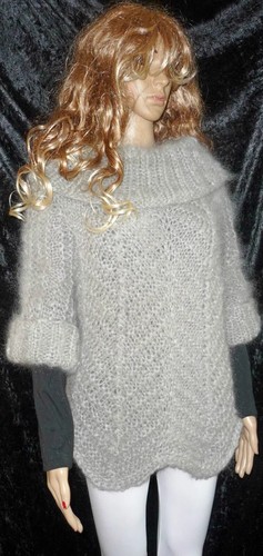 Pullover langhaar mohair - mohair, mix