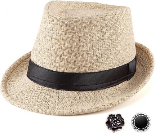 Sommer stroh trilby hut herren - stroh,