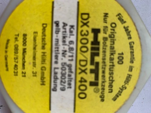 100x hilti cal 8 11 - 100x, 6,8/11