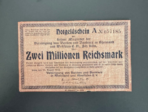 Notgeld köln millionen - notgeld, köln,