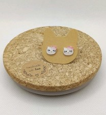 Ohrringe Ohrstecker Hello