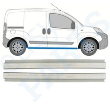 Für Fiat Fiorino Qubo Nemo Bipper 07- Schweller Reparaturblech / Paar
