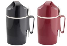 ROTPUNKT Isolier-Speisegefäß 0,85L grau Thermobehälter Kunststoff BPA-frei