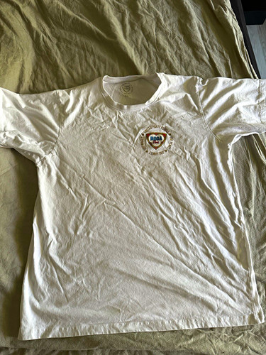 Mega park shirt - weiß, herren