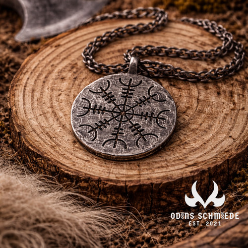 Geschmiedeter vegvisir - geschmiedeter,