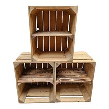 Holzkisten weinkisten 3er - weinkisten, set