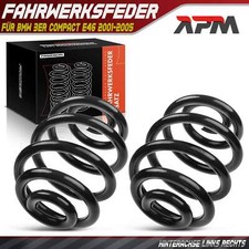 2x Feder Fahrwerksfeder Hinten