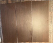 3 Wandregal Regal Wandboard braun 80x30x2 cm