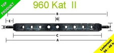Ackerschiene 960 mm Kat. 2 II  Acker-Schiene für Traktor Anhänger Anbaugeräte