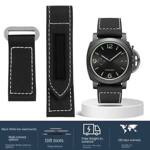 Nylon canvas uhrenarmband - canvas,