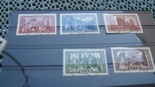 Briefmarken Saarland Mi Nr 299 - 303