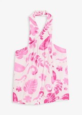 Neu Neckholder-Blusentop aus