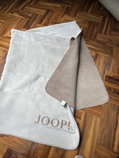 JOOP! Wohndecke 150x200 cm zweifarbig sand-pergament, Baumwolle Wendedecke