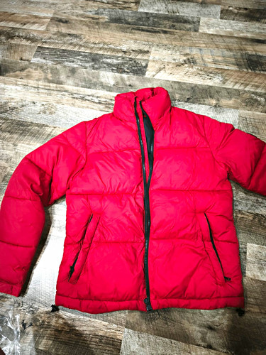 Zara steppjacke rot - größe, m