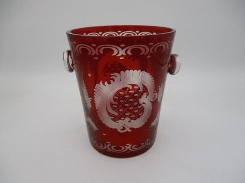 Böhmisches glas rubinrot - böhmisches,