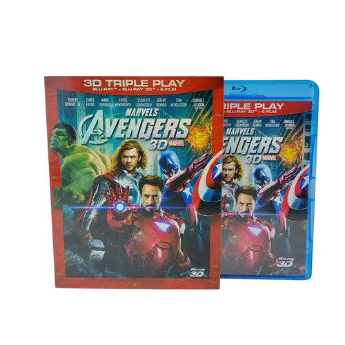 The avengers blu ray triple - 3d,