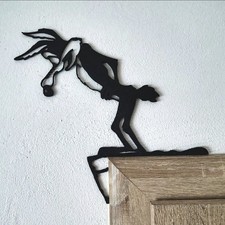 Wile E Coyote Wanddeko Metall