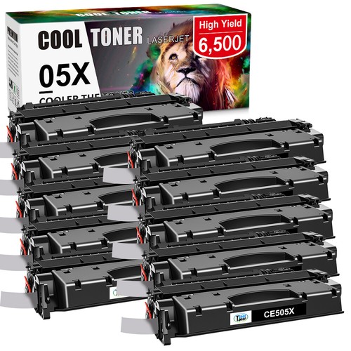 10pk ce505x 05x laser toner - 10pk,