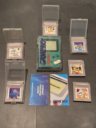 Nintendo gameboy pocket - gameboy, grün