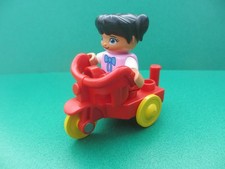 Lego Duplo Figur Kind Mädchen auf Dreirad (040325Z1)