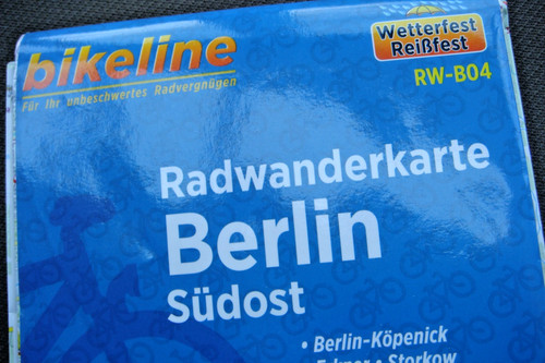 Radwanderkarte berlin südost - radwanderkarte,