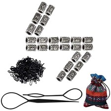 Wikinger Perlen Set Bartperlen