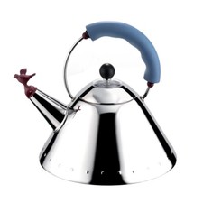 Alessi Graves Wasserkessel 9093 - blau - NEU