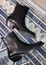 Scotch & Soda Leder Stiefeln 38 39 Western Cowboy Neu