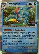 Pokemon Impergator HOLO | DE SVP DE 089 Gewalten der Zeit Promo | Near Mint