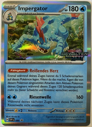 Pokemon impergator holo - holo, de