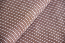 Halbleinen Meterware Streifen