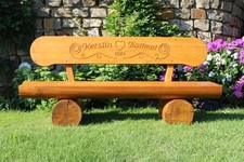 Bank zum Geburtstags mit