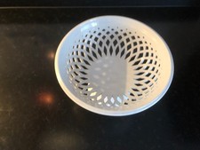 Meissen Durchbruch Fußschale Obstschale Tafelaufsatz Schwertermarke 1815-1860