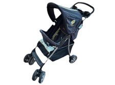 hauck Buggy Shopper 6, Kinderwagen Einsitzer, Blautöne, Getränkehalter, klappbar