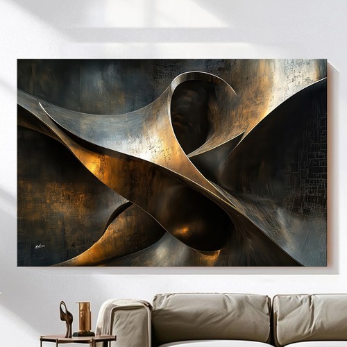 Leinwand bild abstrakte - leinwand,