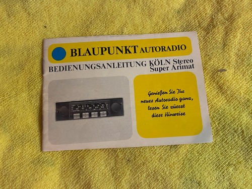 Blaupunkt koln stereo - blaupunkt,