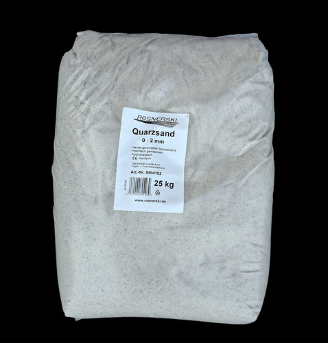 Quarzsand 25 kg - 0-2,