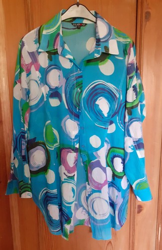 Bluse silkroad türkis - bluse, s