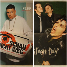 Green Day Fler Poster Sammlung Konvolut Gr. M