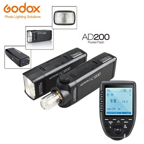 Godox ad200 ttl hss doppelkopf - hss,