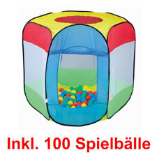 Spielzelt mit Bällebad inkl