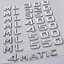 Für Mercedes Benz ML300 ML320 ML350 ML400 ML450 ML500 4Matic Embleme Aufkleber