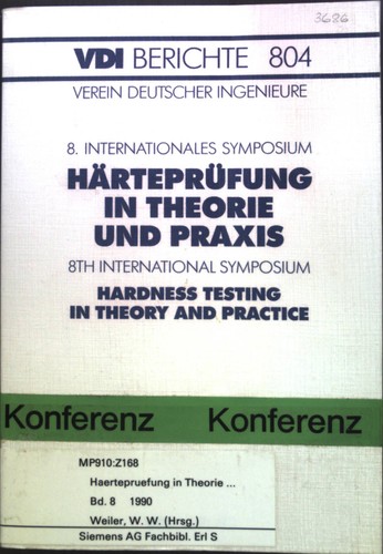 Härteprüfung theorie und - härteprüfung,