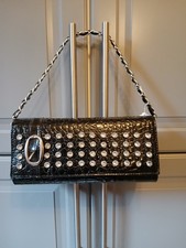 Schwarze Handtasche Clutch