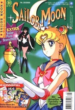 Sailor Moon Nr. 25 - Ehapa (2000) mit Sailor Pluto Starschnitt Beilage Z. 1-2