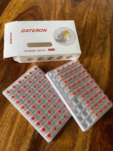 Gateron pro red 0 - pro, switches